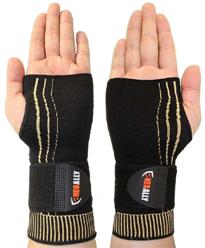 adjustable wrist compression sleeve